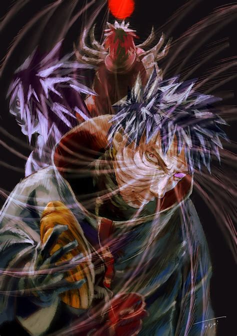 "Have a taste of the full power of Kamui!" Obito Uchiha | Naruto art ...