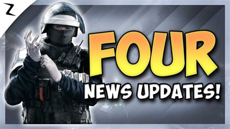 4 Major News Updates Important Rainbow Six Siege Youtube