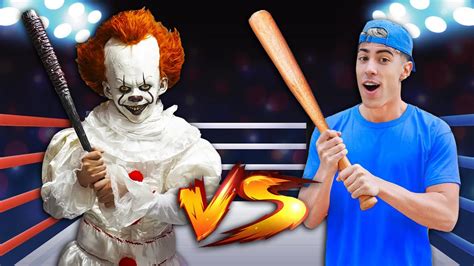 ALEJO IGOA SE ENFRENTA AL PAYASO ASESINO IT Grabamos Todo YouTube