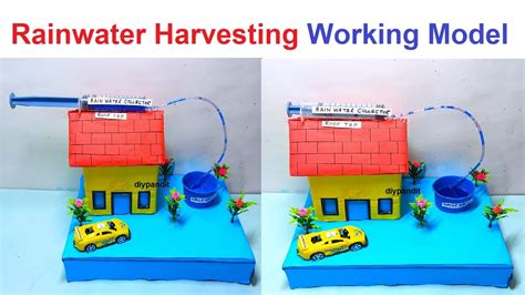 Rainwater Harvesting Working Model Simple And Easy Diy DIY Pandit