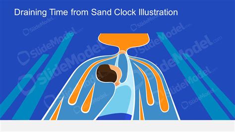 Draining Time Metaphor Illustration Scene Slidemodel