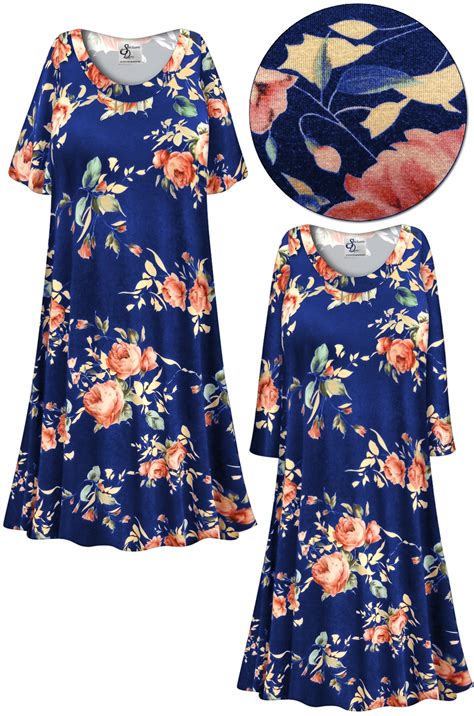 Closeout Clearance Navy Romantic Rose Sand Color Plus Size