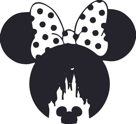 Minnie Mouse Castle Svg