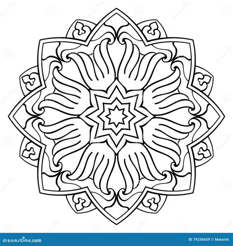 mandala simple 5