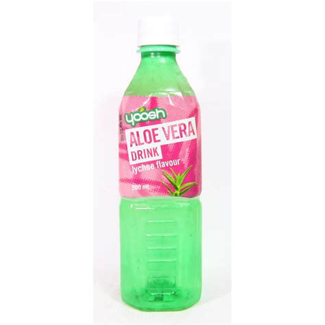 YOOSH ALOE VERA LYCHEE 500ml Asia Grocery Town