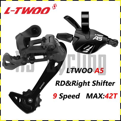 COD READY LTWOO A5 9 Speed Elite Right Shifter 42T Rear Derailleur