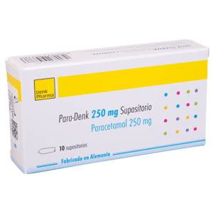 Paracetamol 250 Mg Denk Tienda Catracha Salud