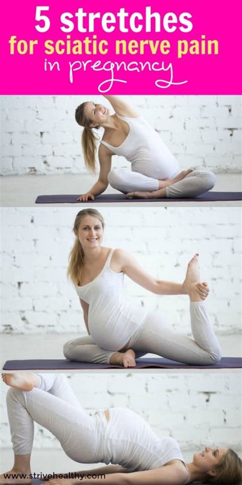 5 Sciatica Pregnancy Stretches To Ease The Pain - Strive Healthy