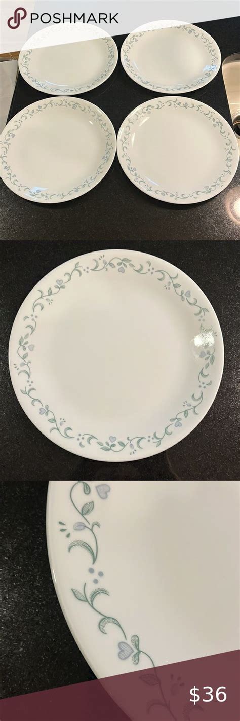 Dinner Plate Country Cottage Corelle By CORNING Set Of 4 Corelle