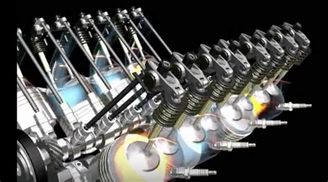 Cam Actuation In A V8 Engine Mechanical Design 101