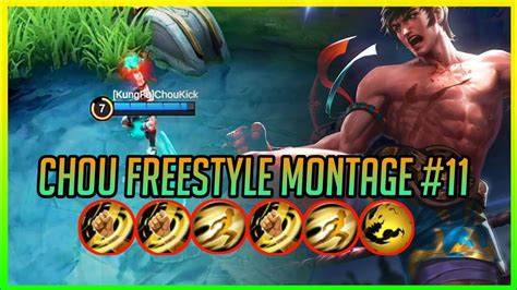 Chou Freestyle Montage Kicksection Mobile Legends Bang Bang