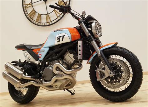 Moto Morini Scrambler 1200 Gulf : MotorcyclePorn