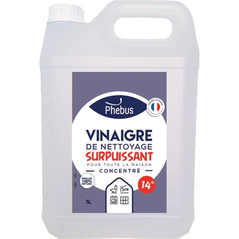 VINAIGRE MÉNAGER 14 5L PHEBUS