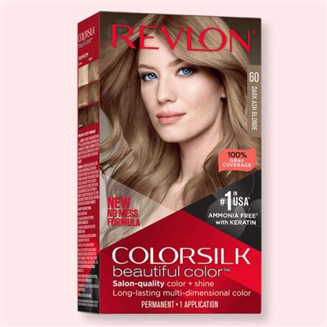 Revlon Color Silk Beautiful Hair Color 60 Dark Ash Blonde SKINCARE SHOP