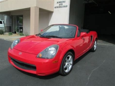 Purchase used 2002 Toyota MR2 Spyder Convertible Low Miles in Mesa, Arizona, United States