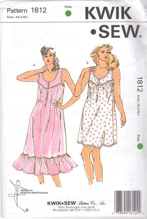 Kwik Sew S Misses Easy Breezy Summer U Neckline Etsy