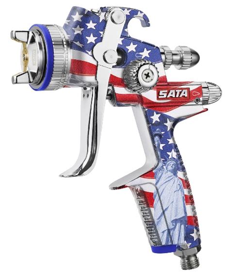 Limited Edition Patriotic Spray Gun Available From SATA BodyShop Business