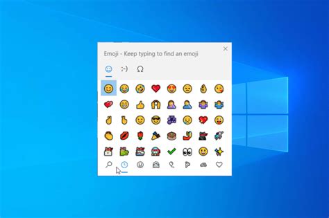 how to open emoji on windows