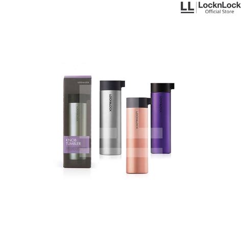 Jual TREN TERBARU LocknLock Termos Air Minum Knob Hot Cool 400ML Shopee Indonesia
