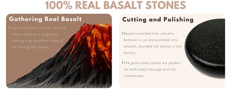 Amazon DEFUNX Hot Stones Massage Set 8 Pcs Massage Stones Set Hot Rocks Oval And Mushroom