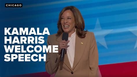 Kamala Harris Says A Few Words Before Primetime Speeches Night 1 Of Dnc