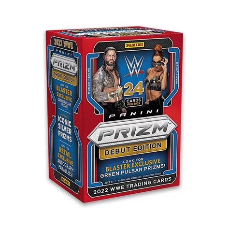 Buy 2022 Panini WWE Prizm Debut Edition Wrestling Trading Card Blaster