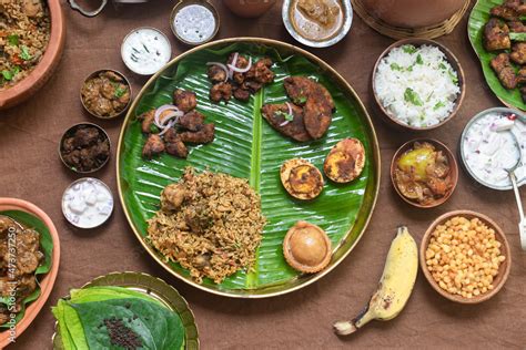 South Indian Non Veg Meals Stock Photo | Adobe Stock