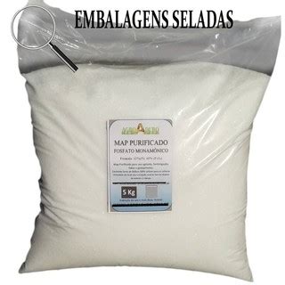 Fertilizante Map Purificado 15kg Fosfato Monoamônico Hidroponia