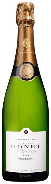 Philippe Gonet Blanc de Blancs Millésimé Brut Champagne Grand Cru Le