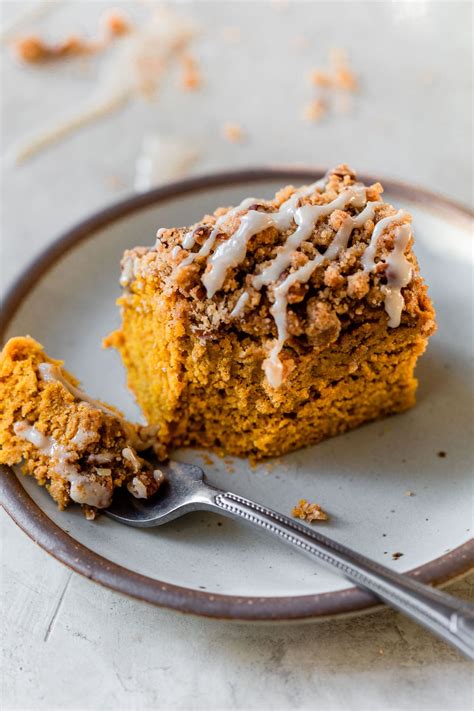 Pumpkin Coffee Cake With Streusel Crumb Topping WellPlated