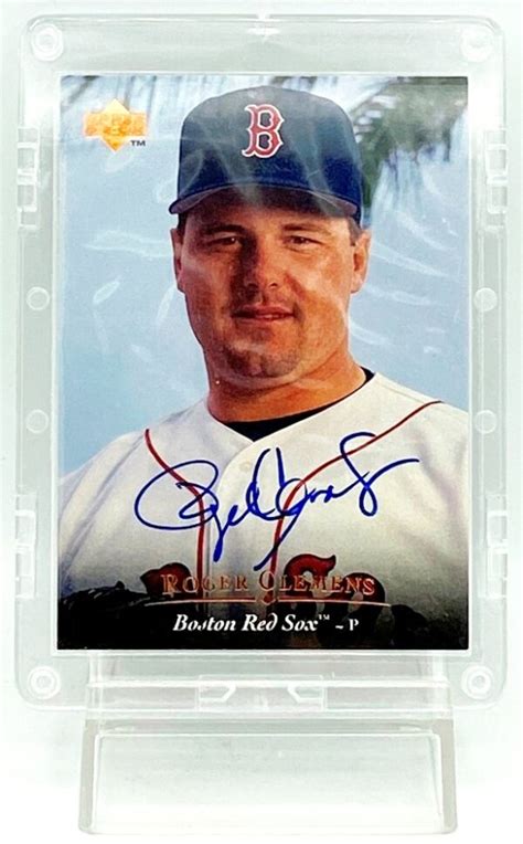 Vintage 1994 Upper Deck Authenticated Memorabilia Roger Clemens