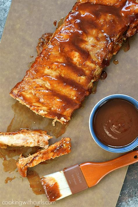 Instant Pot Barbecue Ribs Cooking With Curls