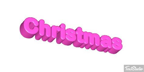 Christmas Word Animated  Logo Designs