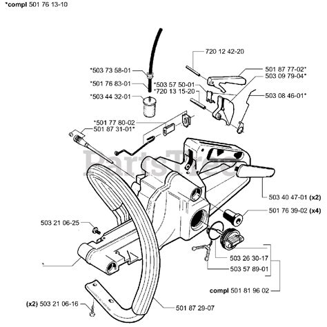 Parts For Husqvarna Rancher Chainsaw