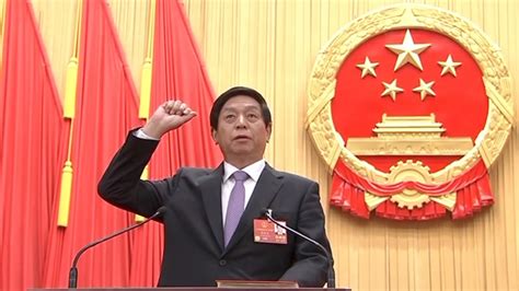 Li Zhanshu Was Elected Chairman Of The 13th National People S Congress