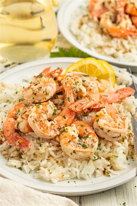 Shrimp Scampi With Rice Easy Healthy Recipes