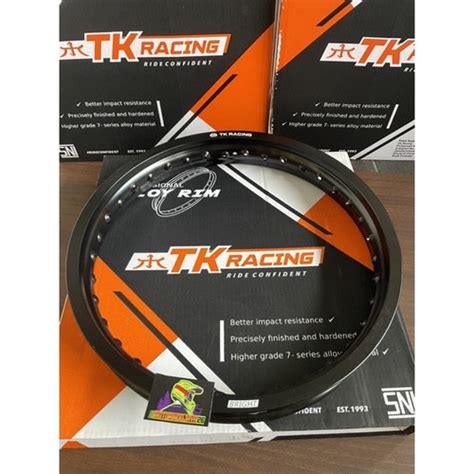 Jual Velg Almunium Tk Racing Ring Lebar Hitam Jakarta Barat