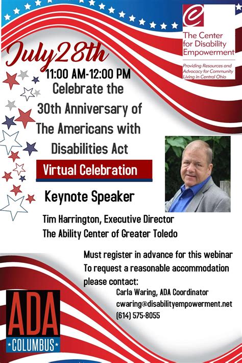 Celebrate The 30th Anniversary Of The Americans With Disabilities Act