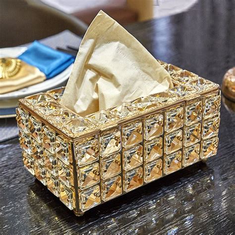 Crystal Tissue Box Diamond Kristal Tisu Box Luxury Tissue Box Shopee