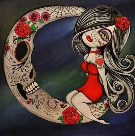 Pin By Steffas Chavez On Dia De Los Muertos Big Eyes Art Falcon