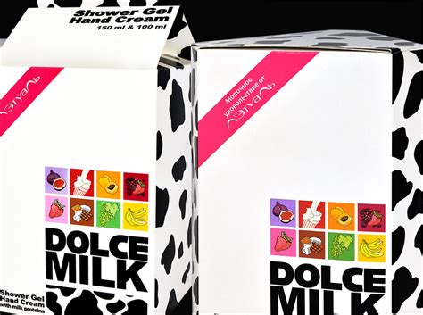 Dolce Milk - разработка дизайна on Behance