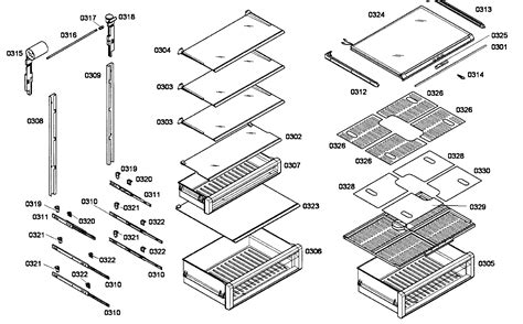 Thermador Refrigerator Parts Diagram - Wiring Diagram Pictures