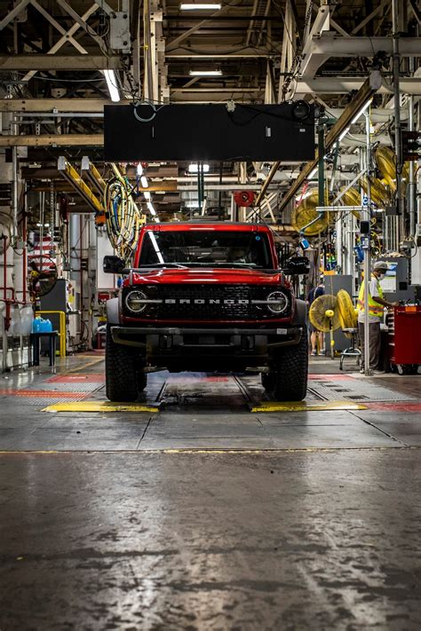 The Wait Is Finally Over As Ford Starts Bronco Map Production And