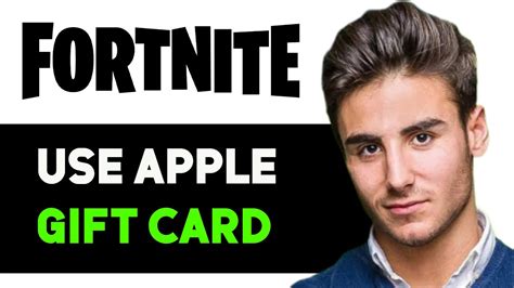 HOW TO USE APPLE GIFT CARD ON FORTNITE 2024 FULL GUIDE YouTube