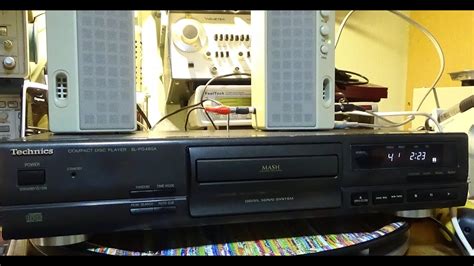 Technics Sl Pg A Cd Player Repair Refurbishing Part Of Youtube