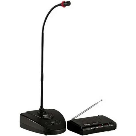 Black Modern Ahuja Awm Vg Wireless Microphone At In Noida