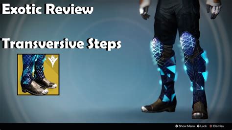 Destiny Exotic Review Transversive Steps YouTube