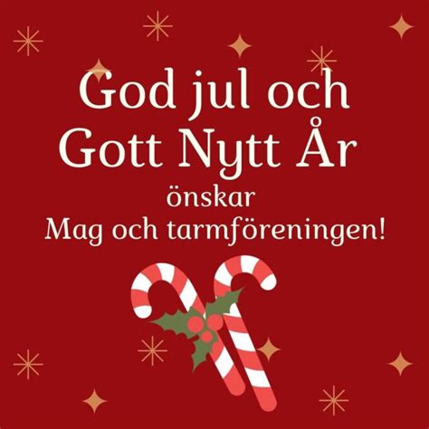 God Jul Och Gott Nytt R Nskar Mag Och Tarmf Reningen Mag Och