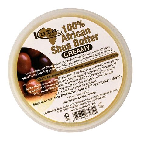 Kuza African Shea Butter Creamy Yellow 15oz - Sherrys