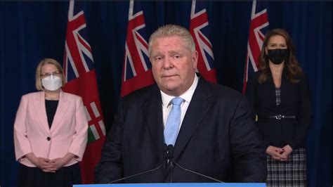 Live Ontario Premier Doug Ford Holds News Conference Youtube